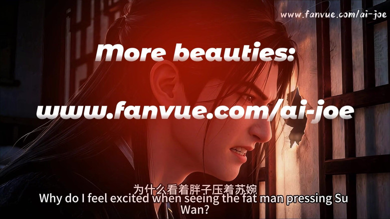AI-JOE: 戴绿帽子的丈夫看着肥胖的壮男操他蒙住眼睛的红妃ai-generated