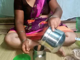 Priyanka314: Saree Aunty Hardcore with Stepbrother Show Hairy Pussy