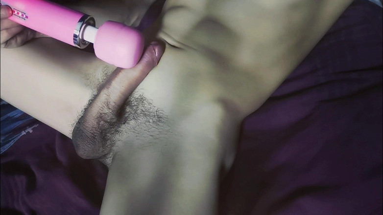 SEXY_GUYBEST: Test van een grote zeer krachtige vibrator voor een grote...