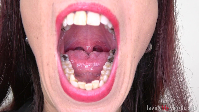 Inside My Mouth: Mouth fetish clip with ali bordeaux fullhd - Inside my mouth