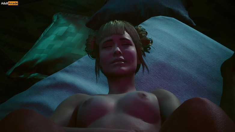 LewdArcade: Cyberpunk 2077 Grace &amp; Charlene Fox Sexuální Scény [18+] Joy Toy Hot Scény...