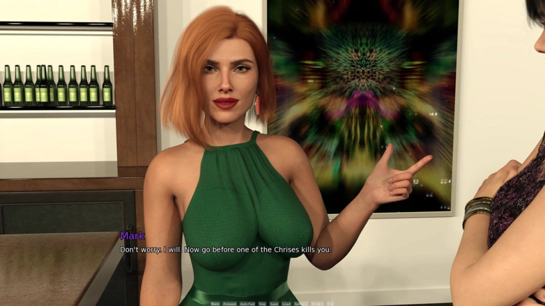 3D Cartoon Porn: Mijn slaapzaal 240 Mark &amp; Lisa's eerste date hotel flirt after party...