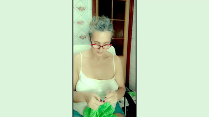 Lukerya: Lukerya. When I Feel Sad at Heart, I Knit Openwork...