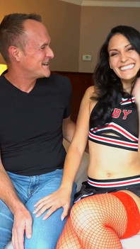 Jade Greene - une pom-pom girl professionnelle réalise le rêve d’un vieux fan de Dctrousersnake