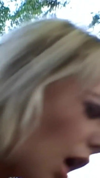 Busty Blonde MILF Rides Thick Cock by the Lake