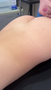 Cumshot on Butt