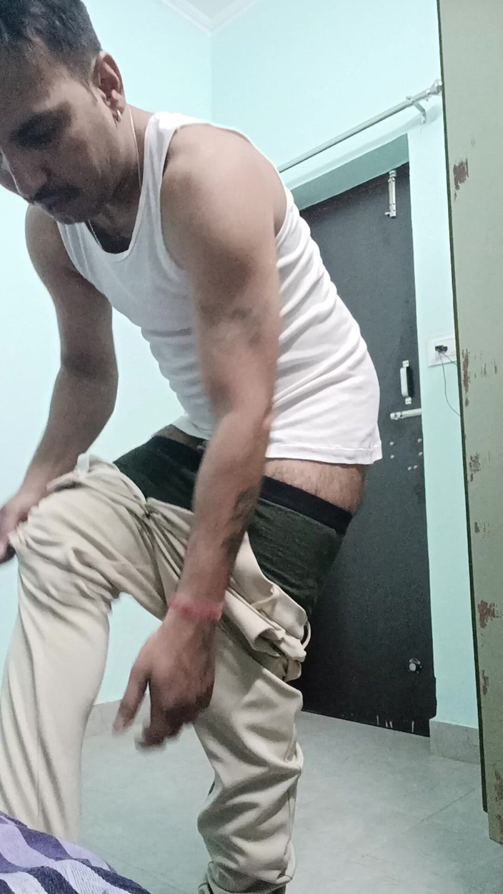 Rajasthani-old-lover: Indian Police Officer in Full Masti Mood