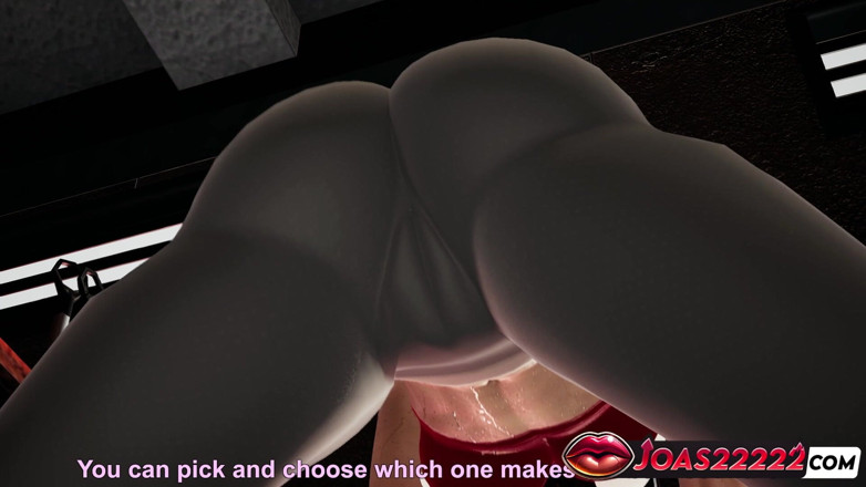 Joas22222: Sexy istruttore di yoga reina in leggings - culo grosso sculacciato...