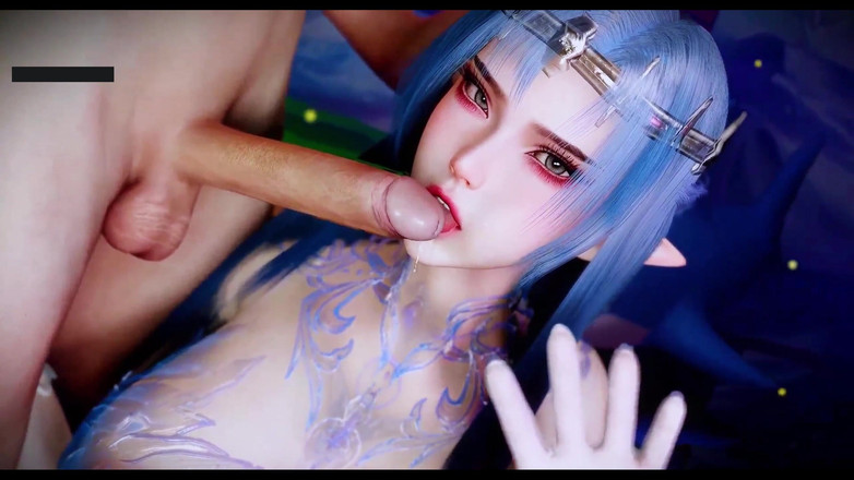 X Hentai: Ragazza digitale con un vero atteggiamento - animazione 3D Hentai