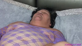 Fialové stříkání při punčochách