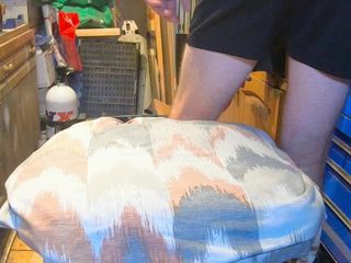 Dildo Kenny: Doce bunda deslizando para baixo alguns grandes brinquedos