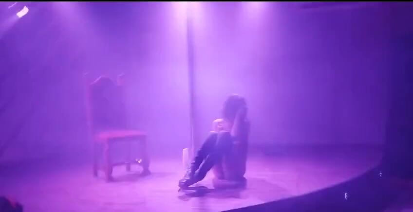 Spaingirl Natalie: Auftritt Show Люцифер клуб, либеральный 2023