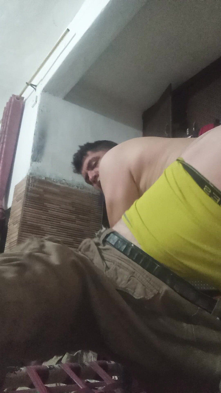 White ass: Duży biały tyłek nago