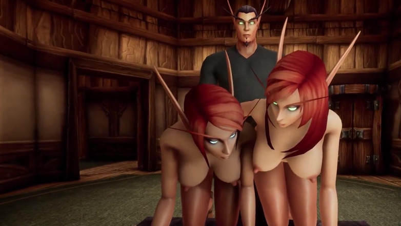 Wraith ward: Eine nacht mit einer stiefmutter &amp; stieftochter: Warcraft-parodie