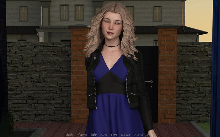 Adultgameplayvideos studio: Żona mojego przyrodniego brata # 43 Jennifer zaprosiła Justine na kolację z...