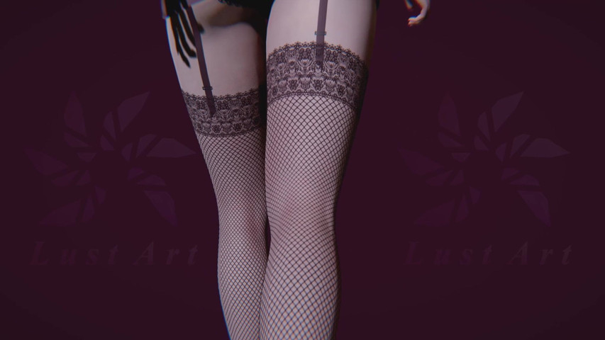 Cute Elizabeth Catwalk (Lust art 3D)