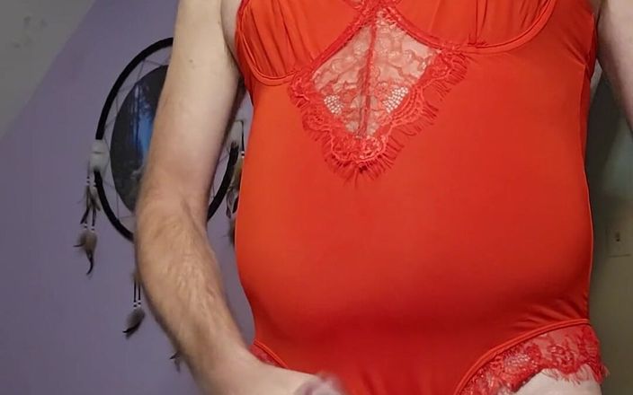 Fantasies in Lingerie: Bu seksi küçük lacey kırmızı elbiseyi aldım