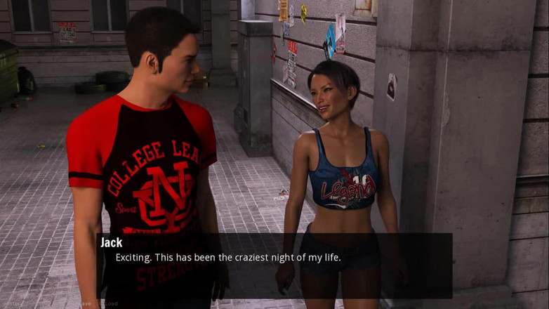Dirty GamesXxX: A man for all: sloppy blowjob in a back alley -...