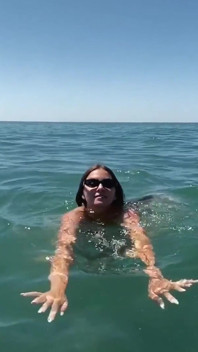 Asmr of the Sea and Swimming Nude