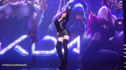 3D-Hentai Games: [MMD] Exid - Me &you Ahri Akali Evelynn sexig striptease dance League...