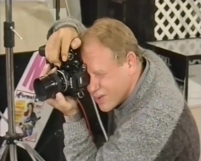 Vintage Climax: Chupando seu fotógrafo em seu dia de trabalho