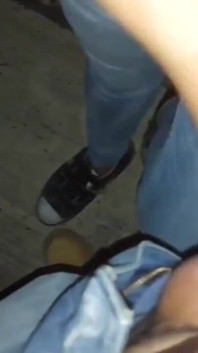 Jävla en hora Peda på gatan efter festen