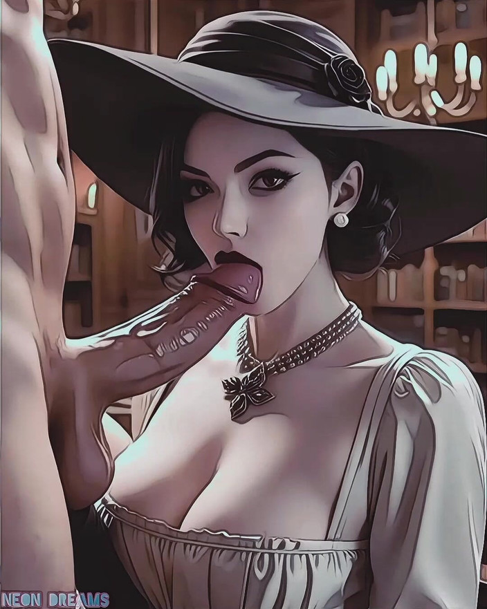 Neon dreams: Neon Dreams - Hraběnka Alcina Dimitrescu