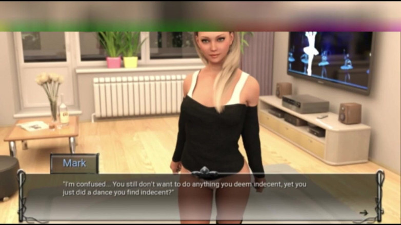 3DXXXTEEN2 Cartoon: Lewd movie night con Gracie. Sesso cartone porno 3D