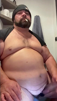 Gordo padrasto em casa sozinho