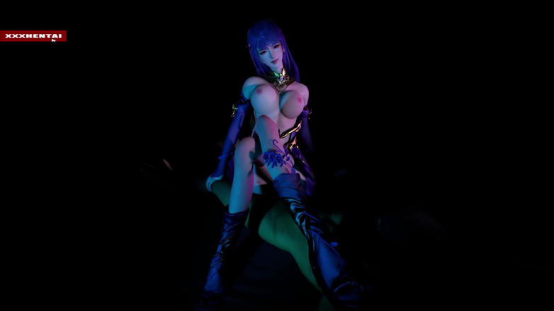 Soiyu Hentai: Cai Er kletba zadku 3D královny - 3D animace