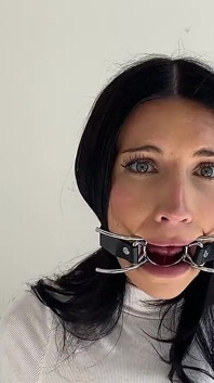 Tatti Got Ring-gagged, Spider-gagged, and Handcuffed! 720p)(discounted)