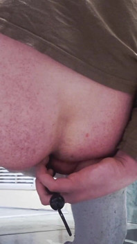 Straight Husband Plays with Balls