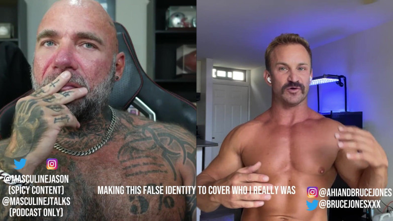 Raw and Uncensored with Masculine Jason: Porn Star Confessions - bruce jones (episode 169)