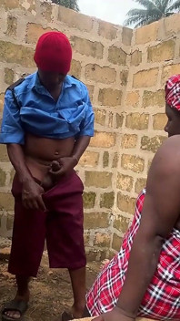 House Help and the Gateman in an Uncompleted Building Fucking