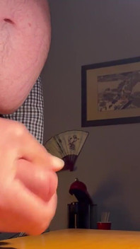 Playing with My Cock at My Desk Again