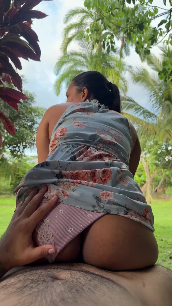 EMY_AND_JONH: Horny Country Girl Gets Fucked Before the Owners Arrive.