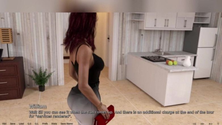 3DXXXTEEN2 Cartoon: Gourmet seafood for the goddess. 3D porn cartoon sex