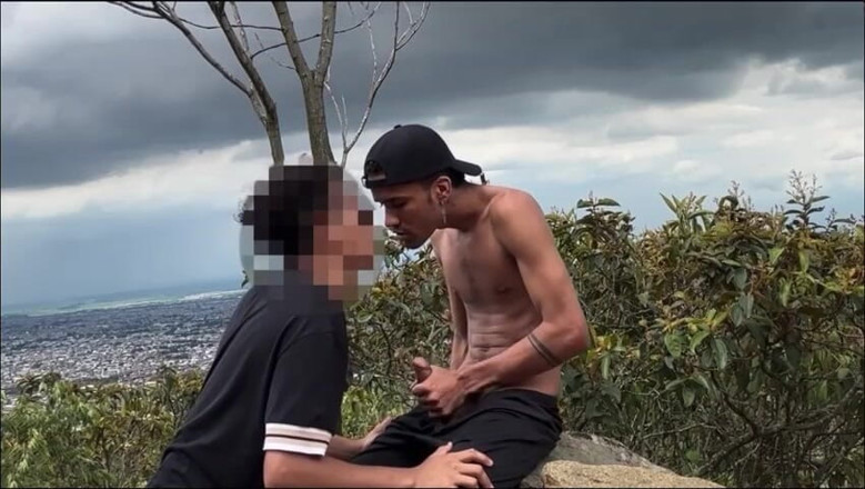 vergar4_daviid: Sucking the Athlete's Cock with a Huge Cock