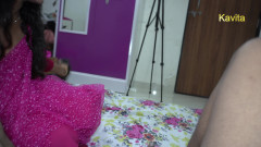 Kavita _zawazawi: Indian Desi Couple Enjoying Doggy Style Creampie Fuck