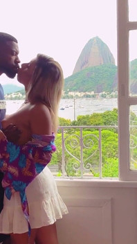 Sex in Rio De Janeiro: BBC Cumming in Trans Face
