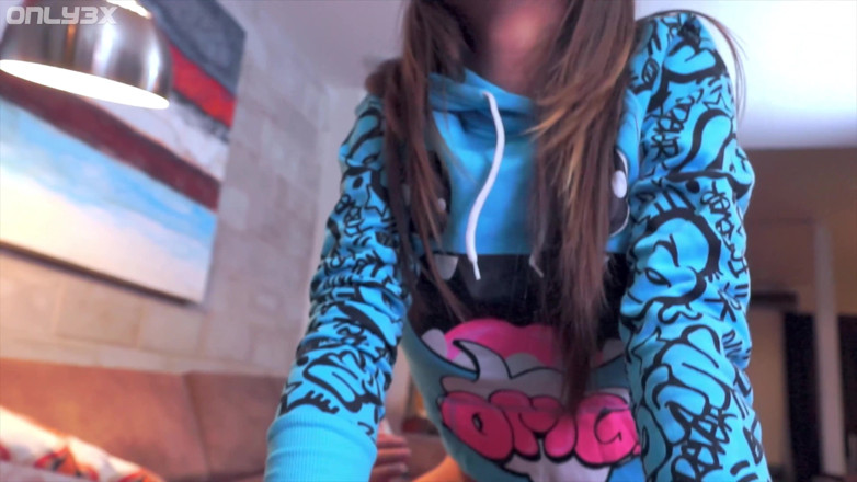 Only3x: Cute Alysson experience her stepbrother by Only3x