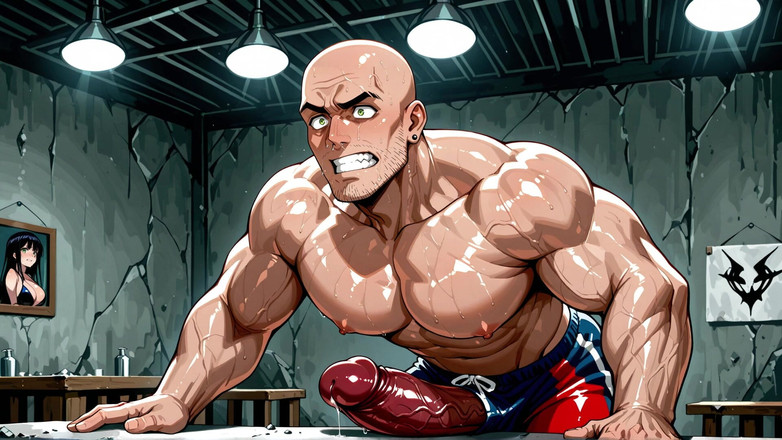 Erotic Man: Ai anime style cazzo grosso uomini