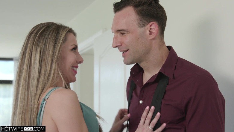 HotwifeXXX: First timer kat chase makes the right choice