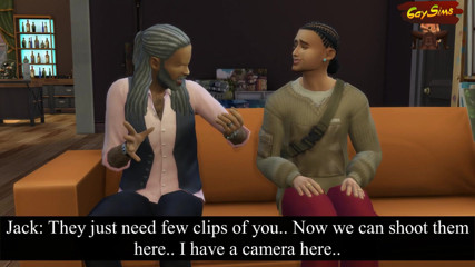 Dirty gay Sims: 흑형 대물 에게 따먹히는 늙은 흑인 대물 자지