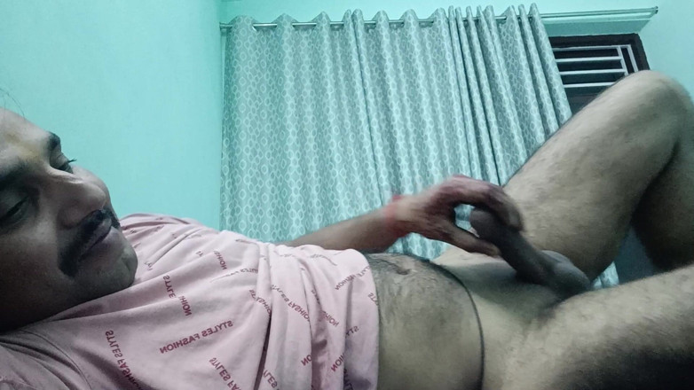 Rajasthani-old-lover: Indian Police Officer Stepfather Get Shower and Masterbation Show