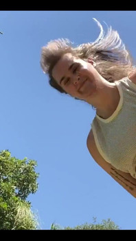 Shaking Out My Long Hair