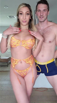 Blonde Amateur with Big Ass Recording First Sex Tape