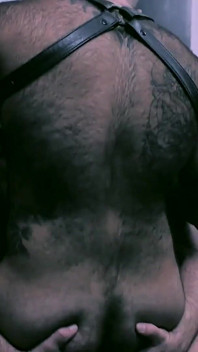 Bearfilms bebaarde homo Marc Giacomo neemt Atlas Grant harde pik na oraal