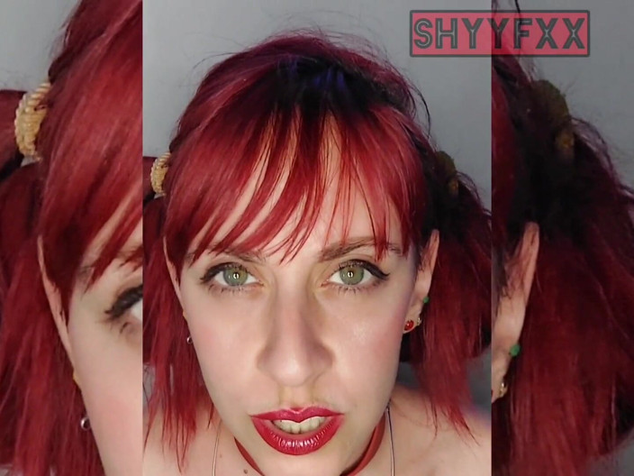 Tu Gauchita Argentina: Shyyfxx Gagging on Your Cock to the Bottom and Playing...