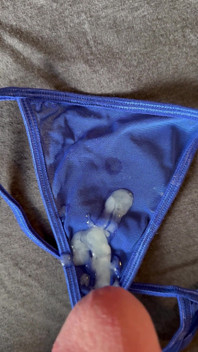 Cum on Wife’s Panties 22